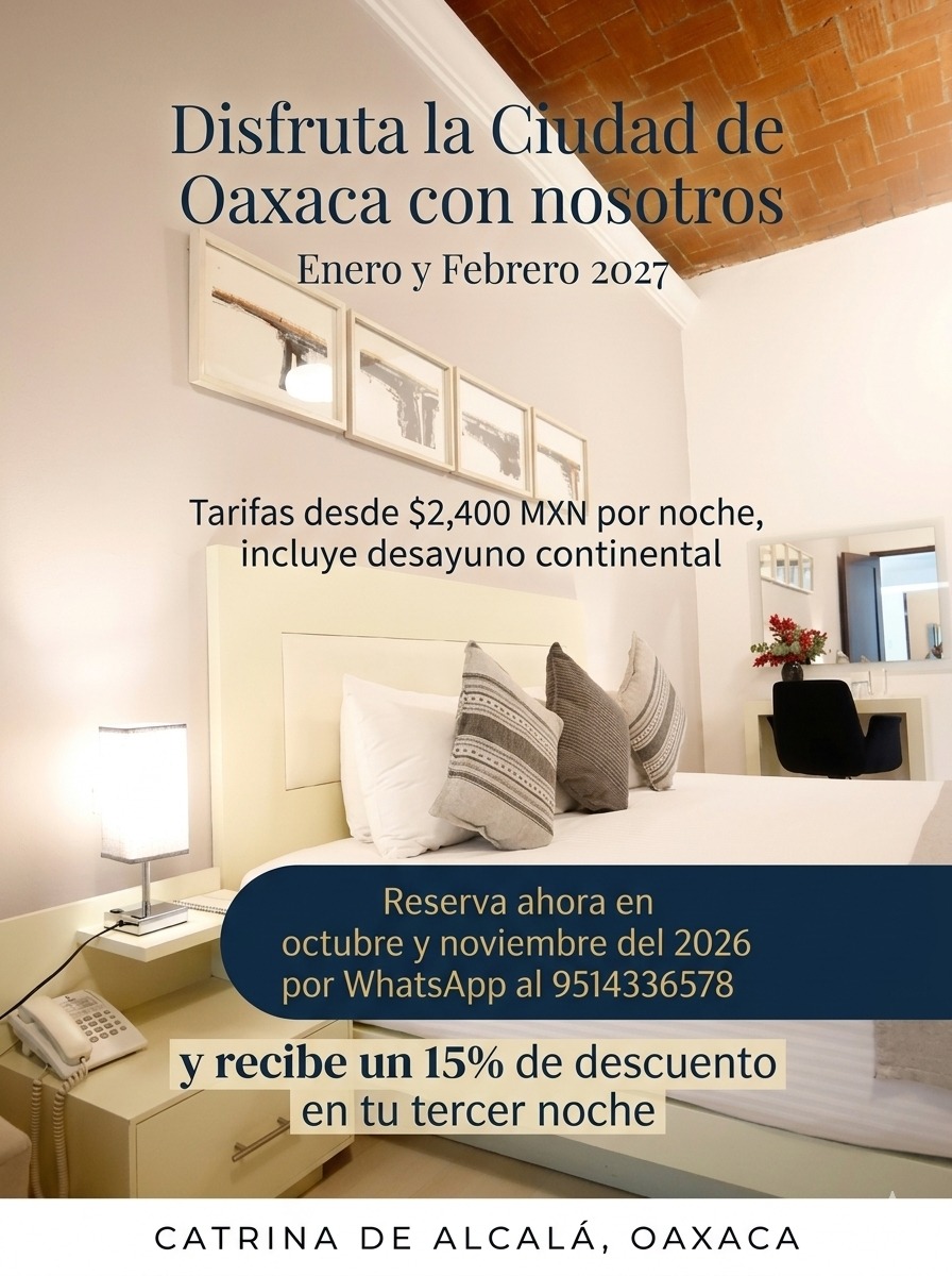 Promoción Hotel Casa Catrina